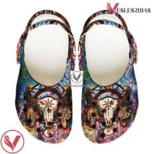 Native American Pattern Crocs Clog Shoes For Kid and Adult Style 6, Unique Gift From  Vesles2014S 4