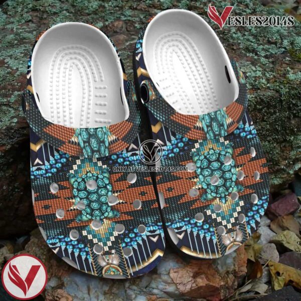 Native American Spirit Turtle Crocs Clog Shoes For Kid and Adult Style 2, Unique Gift From  Vesles2014S 2