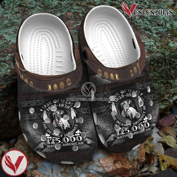 Native American Trail Of Tears 1828-1838 Crocs Clog Shoes For Kid and Adult Style 2, Unique Gift From  Vesles2014S 2