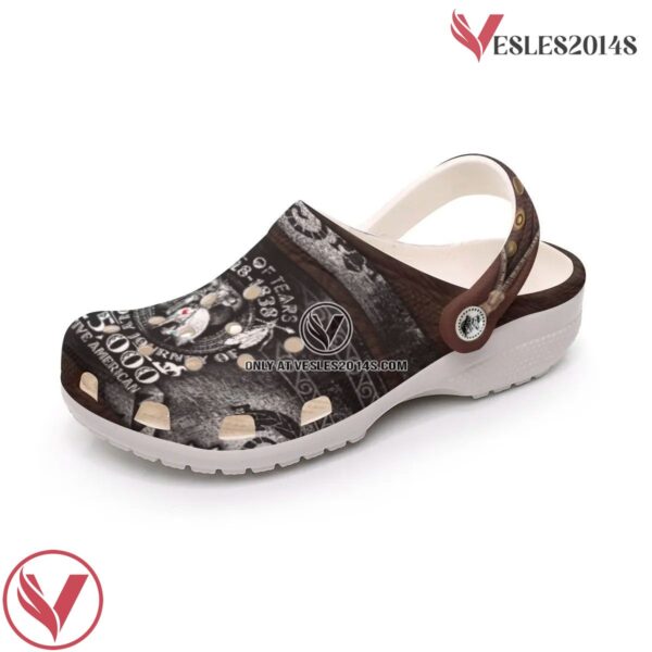Native American Trail Of Tears 1828-1838 Crocs Clog Shoes For Kid and Adult Style 2, Unique Gift From  Vesles2014S 3