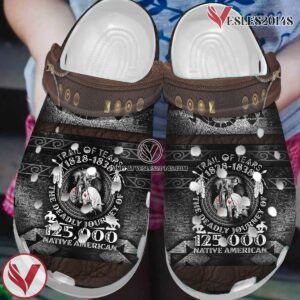 Native American Trail Of Tears 1828-1838 Crocs Clog Shoes For Kid and Adult Style 2, Unique Gift From  Vesles2014S