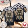 Native American Wolf For men And Women Graphic Print Short Sleeve Hawaiian Casual Shirt Vesles2014S