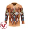Native American Wolves Dreamcatcher Hockey Jersey, Trending Gifts For Fans - Vesles2014s