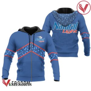 Natural Light Beer Blue Wine Pattern Hoodie & Zip Hoodie - Vesles2014S 1