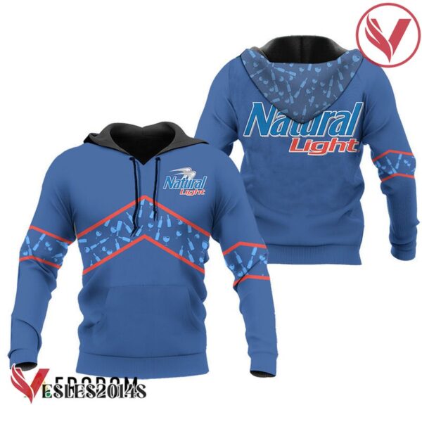 Natural Light Beer Blue Wine Pattern Hoodie & Zip Hoodie - Vesles2014S