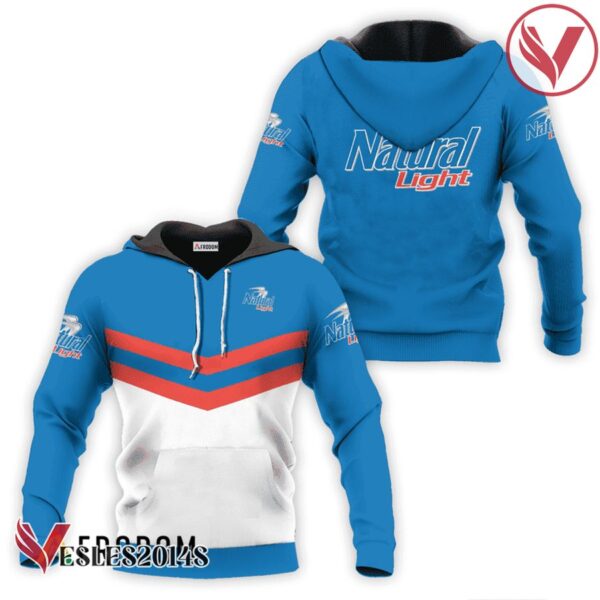 Natural Light Blue Tennis Hoodie & Zip Hoodie - Vesles2014S