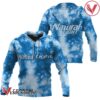Natural Light Blue Tie-dye Hoodie & Zip Hoodie - Vesles2014S