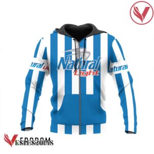 Natural Light Blue Vintage Striped Hoodie & Zip Hoodie - Vesles2014S 3