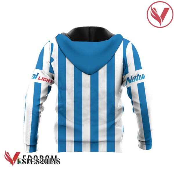 Natural Light Blue Vintage Striped Hoodie & Zip Hoodie - Vesles2014S 4