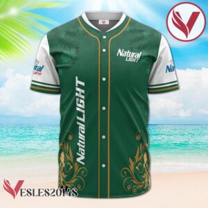 Natural Light St. Patrick's Day Leprechaun Baseball Jersey, Perfect Gifts For Fans - Vesles2014S 2