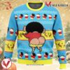 Naughty Shinnosuke Crayon Shin-chan Ugly Christmas Sweater, Unique Christmas Gift For Fans - Vesles2014S