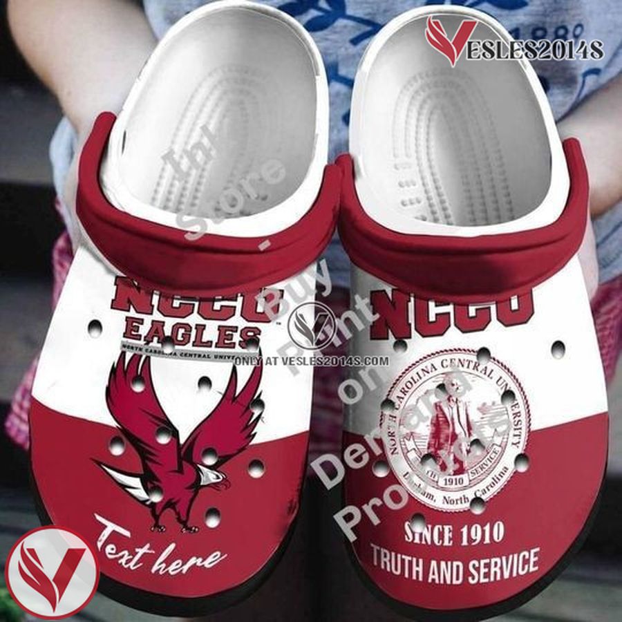 Nccu Eagles Since 1910 Truth And Service Crocs Crocband Shoes Clogs Custom Name For Men Women And Kids, Unique Gift From Vesles2014S