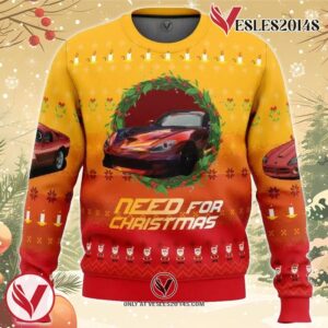 Need For Christmas Need For Speed Ugly Christmas Sweater, Unique Christmas Gift For Fans - Vesles2014S