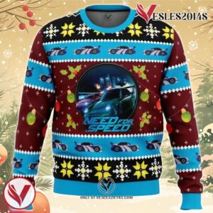 Need For Speed Ugly Christmas Sweater, Unique Christmas Gift For Fans - Vesles2014S