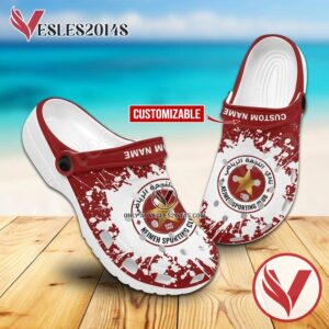 Nejmeh SC Logo Custom Crocs Shoes For Men And Women, Unique Clogs Shoes For Fans - Vesles2014S