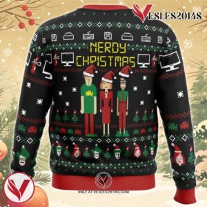 Nerdy Christmas The IT Crowd Ugly Christmas Sweater, Unique Christmas Gift For Fans - Vesles2014S 1