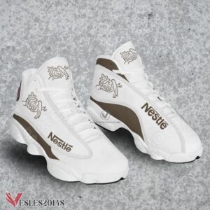 Nestle Logo Air Jordan 13 Shoes, Best Sneaker Gifts For Fans - Vesles2014s