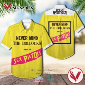 Never Mind The Bollocks, Here's The Sex Pistols 1977 Casual Hawaiian Shirt, Best Gifts For Summer Vesles2014S 1