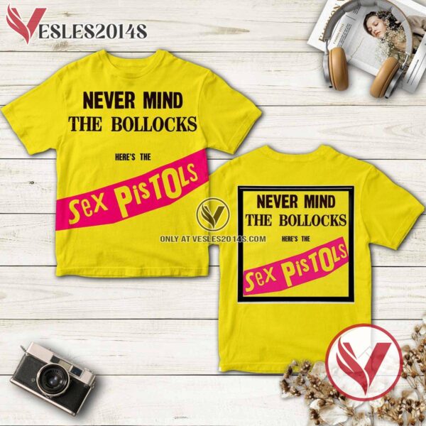 Never Mind The Bollocks, Here’s The Sex Pistols Album Cover Shirt, Unique Gifts For Music Lovers - Vesles2014S