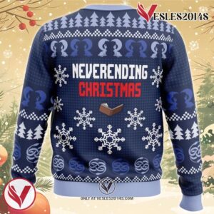 NeverEnding Christmas NeverEnding Story Ugly Christmas Sweater, Unique Christmas Gift For Fans - Vesles2014S 1