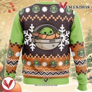 New Baby Yoda Star Wars Ugly Christmas Sweater, Unique Christmas Gift For Fans - Vesles2014S 1