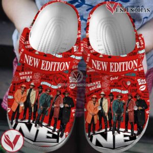 New Edition Band Music Crocs Crocband Clogs Shoes, Unique Gifts For Fans Style 1 - Vesles2014S