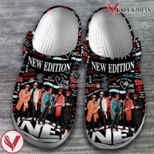New Edition Band Music Crocs Crocband Clogs Shoes, Unique Gifts For Fans Style 2 - Vesles2014S 2