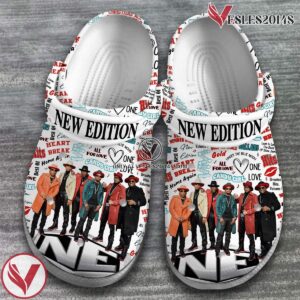 New Edition Band Music Crocs Crocband Clogs Shoes, Unique Gifts For Fans Style 3 - Vesles2014S 2