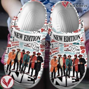 New Edition Band Music Crocs Crocband Clogs Shoes, Unique Gifts For Fans Style 3 - Vesles2014S