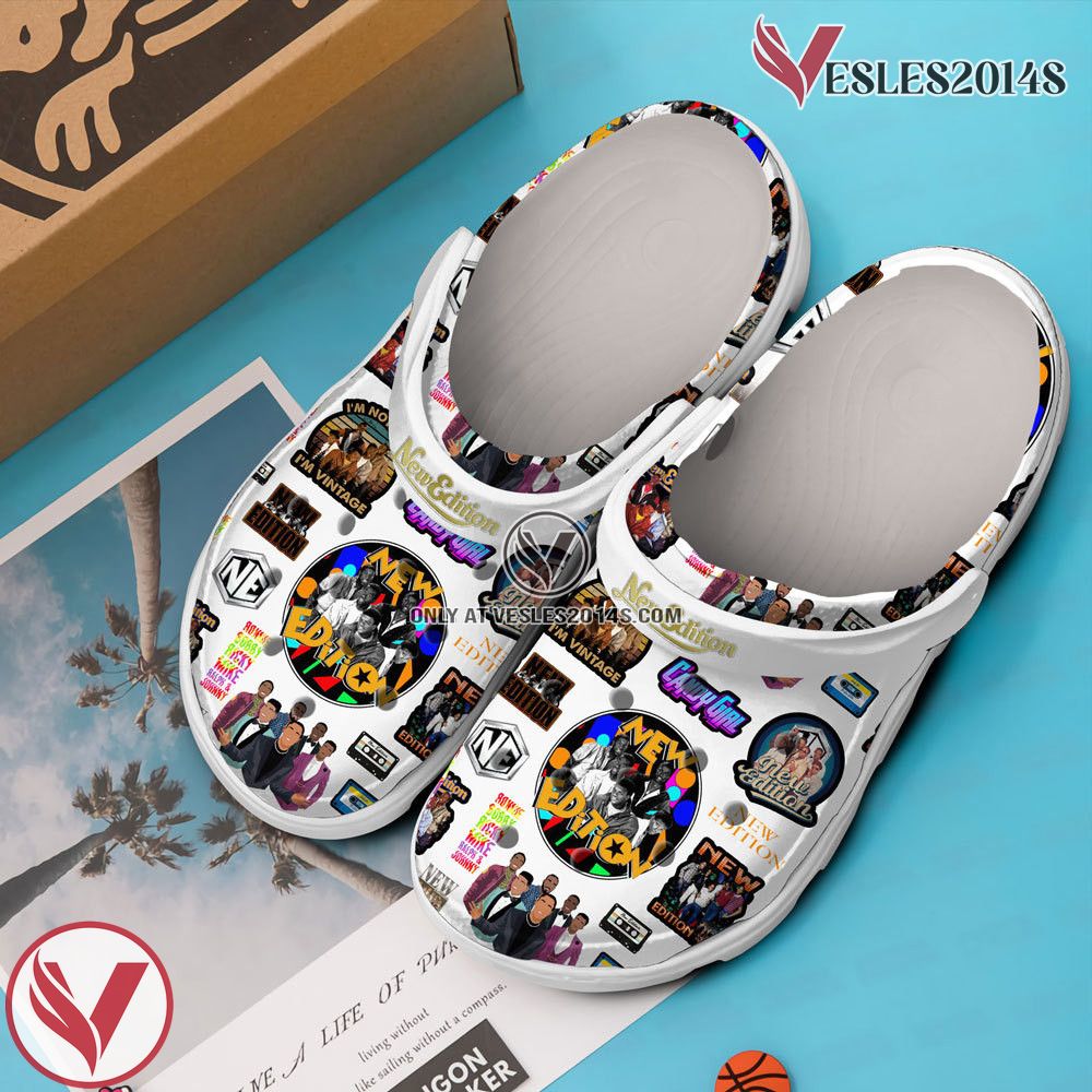 New Edition Group Music Crocs Crocband Clogs Shoes, Unique Gifts For Fans - Vesles2014S 2