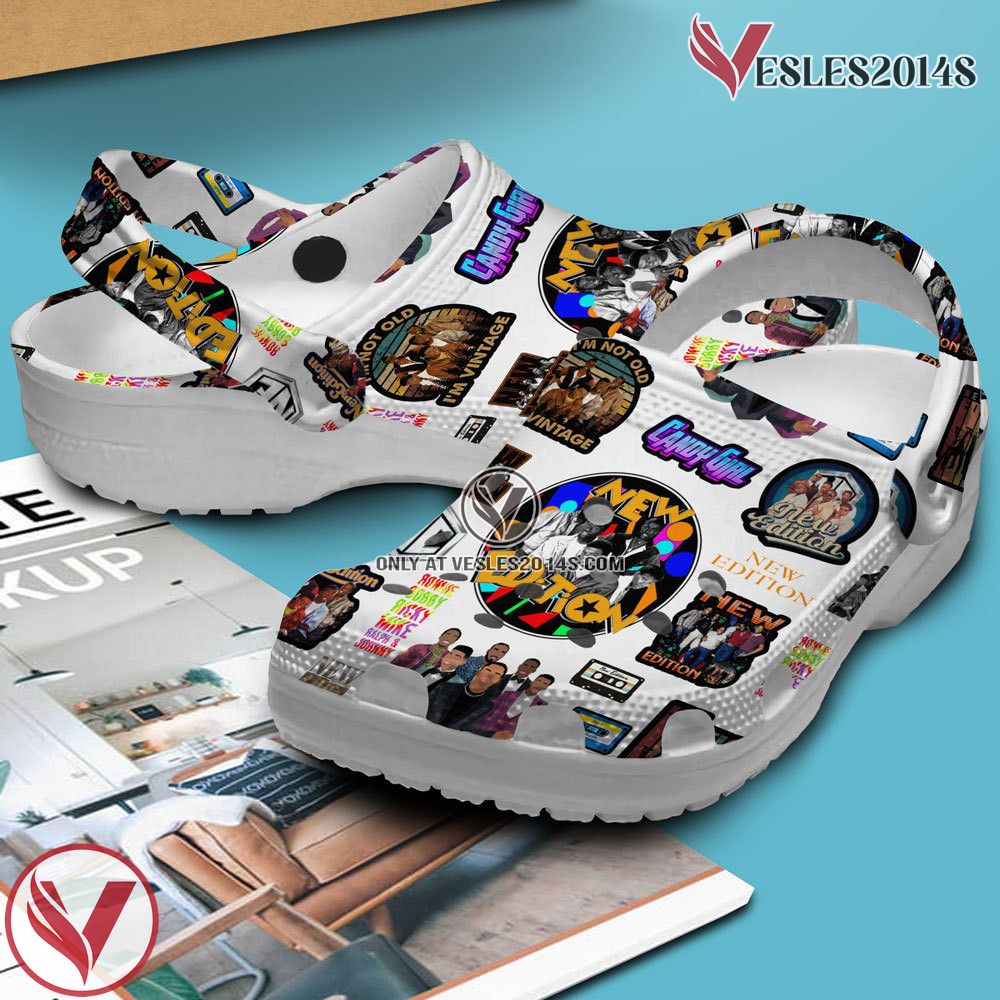 New Edition Group Music Crocs Crocband Clogs Shoes, Unique Gifts For Fans - Vesles2014S 3