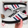 New England Revolution Print Stan Smith Shoes, Best Sneaker For Fans - Vesles2014s