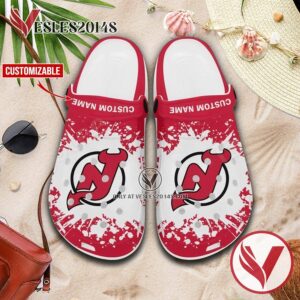 New Jersey Devils Personalized Crocs Shoes For Men And Women, Unique Clogs Shoes For Fans - Vesles2014S 1