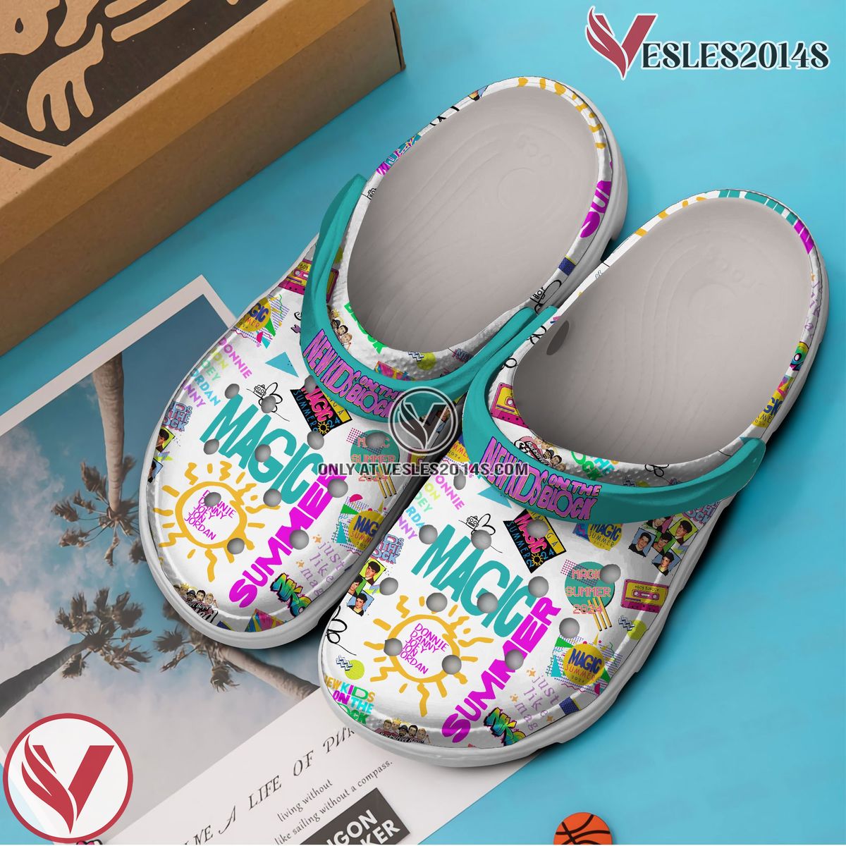 New Kids On The Block Music Crocs Crocband Clogs Shoes, Unique Gifts For Fans Style 3 - Vesles2014S 2