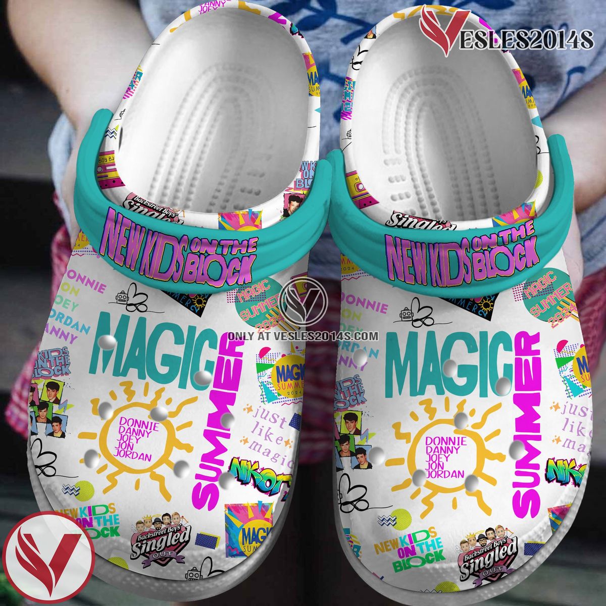 New Kids On The Block Music Crocs Crocband Clogs Shoes, Unique Gifts For Fans Style 3 - Vesles2014S