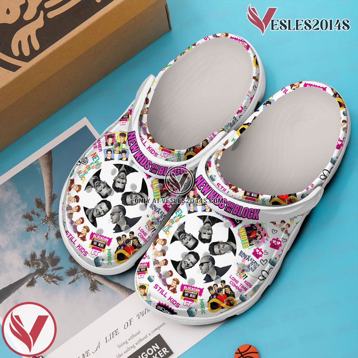 New Kids On The Block Music Crocs Crocband Clogs Shoes, Unique Gifts For Fans Style 4 - Vesles2014S 2