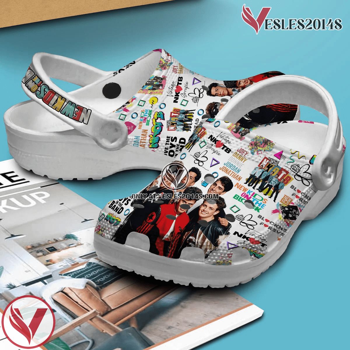 New Kids On The Block Music Crocs Crocband Clogs Shoes, Unique Gifts For Fans Style 6 - Vesles2014S 2