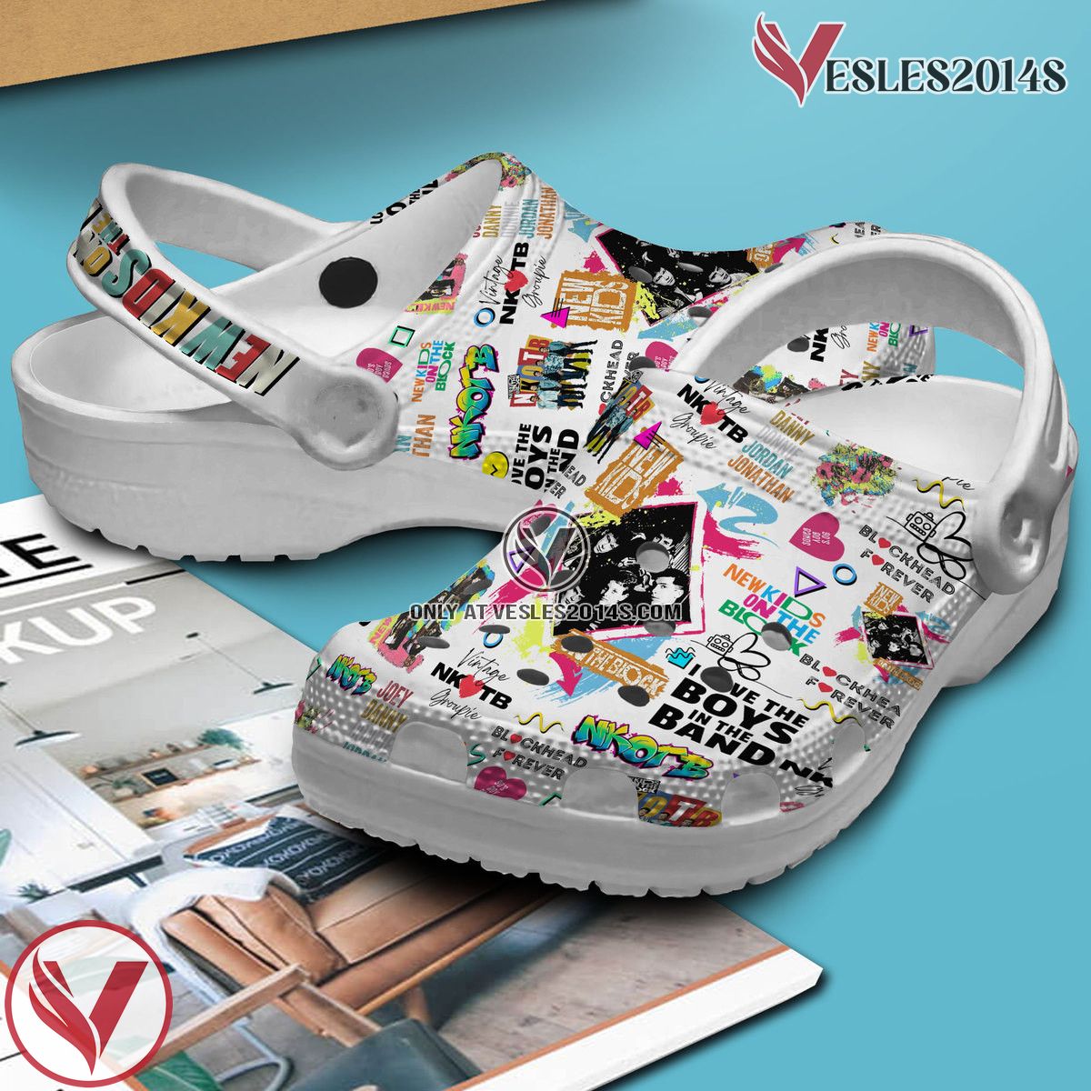 New Kids On The Block Music Crocs Crocband Clogs Shoes, Unique Gifts For Fans Style 9 - Vesles2014S 2