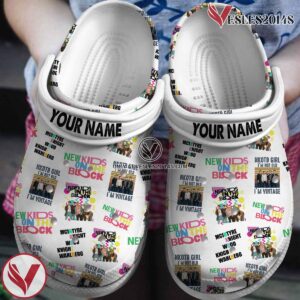 New Kids on the Block Music Crocs Crocband Clogs Shoes, Unique Gifts For Fans 7b1 - Vesles2014S