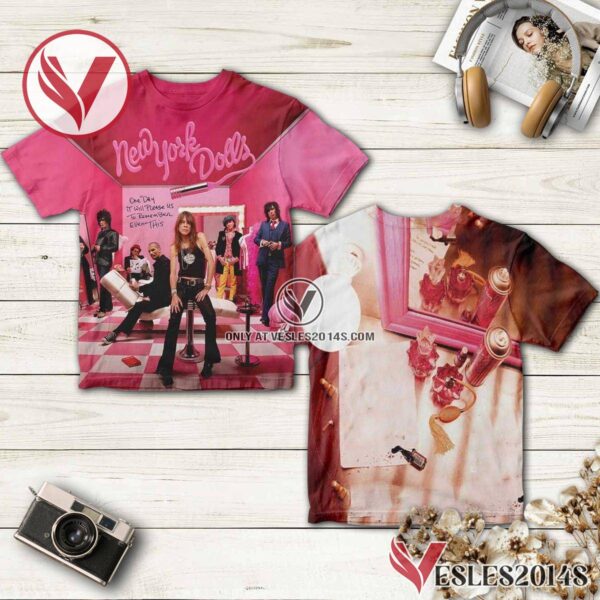 New York Dolls One Day It Will Please Us To Remember Even This Album Cover Shirt, Unique Gifts For Music Lovers - Vesles2014S