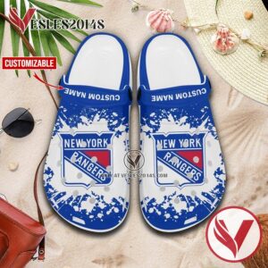 New York Rangers Personalized Crocs Shoes For Men And Women, Unique Clogs Shoes For Fans - Vesles2014S 1