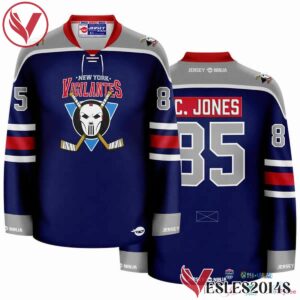 New York Vigilantes Casey Jones Personalized Hockey Jersey, Trending Gifts For Fans - Vesles2014s 1