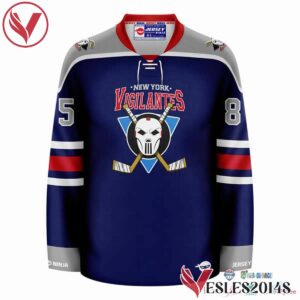 New York Vigilantes Casey Jones Personalized Hockey Jersey, Trending Gifts For Fans - Vesles2014s 2