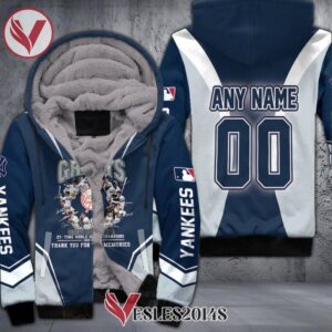 New York Yankees All Time Greats Legends Signature Personalized 3D Fleece Hoodie, Best Outfit For Fans Sport - Vesles2014S 1