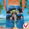 New York Yankees & Baby Yoda Hawaiian Shirt And Short, Unique Gifts For Friends - Vesles2014S 1