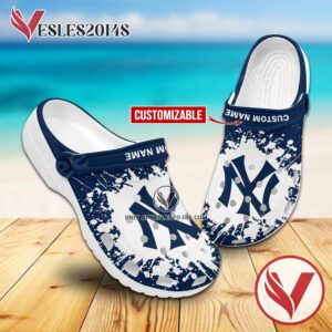 New York Yankees Custom Crocs Shoes For Men And Women, Unique Clogs Shoes For Fans - Vesles2014S