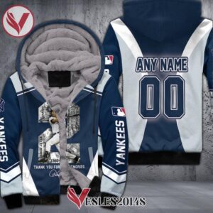New York Yankees Derek Jeter 2 Personalized 3D Fleece Hoodie, Best Outfit For Fans Sport - Vesles2014S 1
