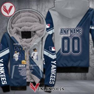 New York Yankees Derek Jeter 2 Signature 2020 Baseball Hall Of Fame Personalized 3D Fleece Hoodie, Best Outfit For Fans Sport - Vesles2014S 1