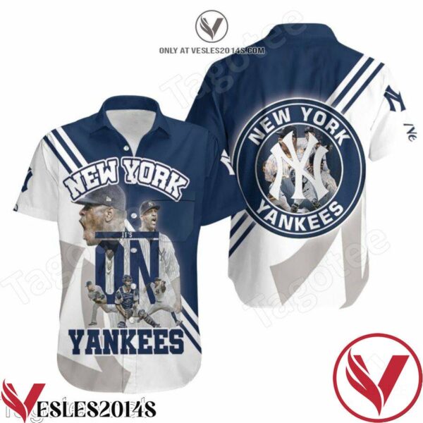 New York Yankees Luis Severino Mariano Rivera Its On Hawaiian Shirt, Unique Gifts For Friends - Vesles2014S 1