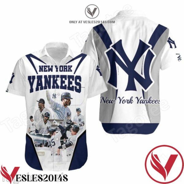 New York Yankees The Second Half Is When Pinstripes Are Earned Hawaiian Shirt, Unique Gifts For Friends - Vesles2014S 1